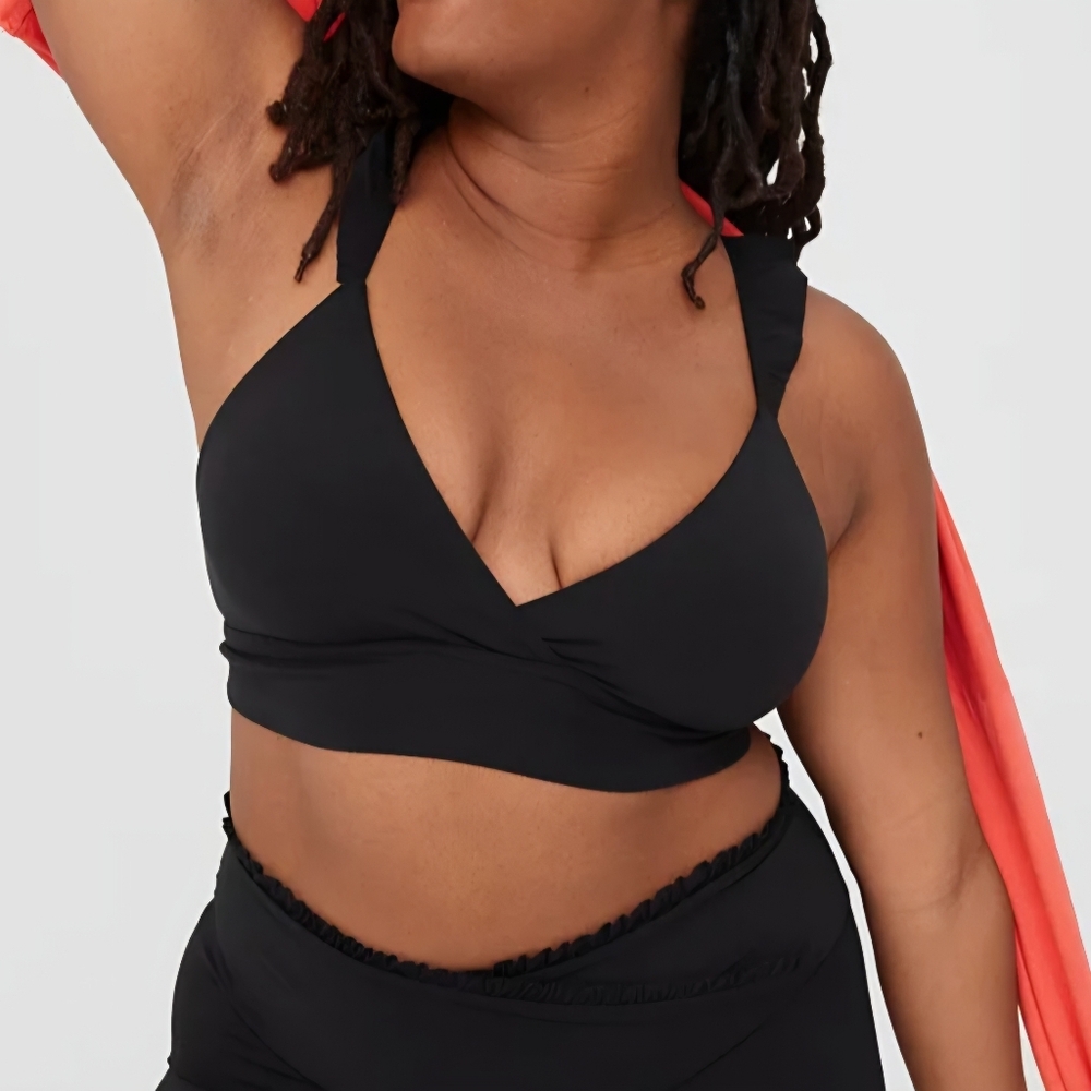 OFFLINE By Aerie🦋 Real Me XTRA Ruffle Sports Bra SIZE M